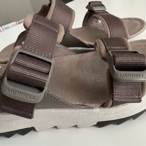 Merrell Alpine Cush Slide Sandals in Brindle Women’s size 6 - Picture 9 of 12